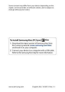 Samsung Galaxy Trend manual. Camera Instructions.